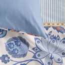 Oilily Oilily Dekbedovertrek Taya Blauw 260x200/220 cm