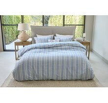 Rivièra Maison Dekbedovertrek Silvan Blauw 140x200/220 cm