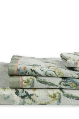 Beddinghouse x Van Gogh Museum BlossomTowel Groen Douchelaken 70x140 cm