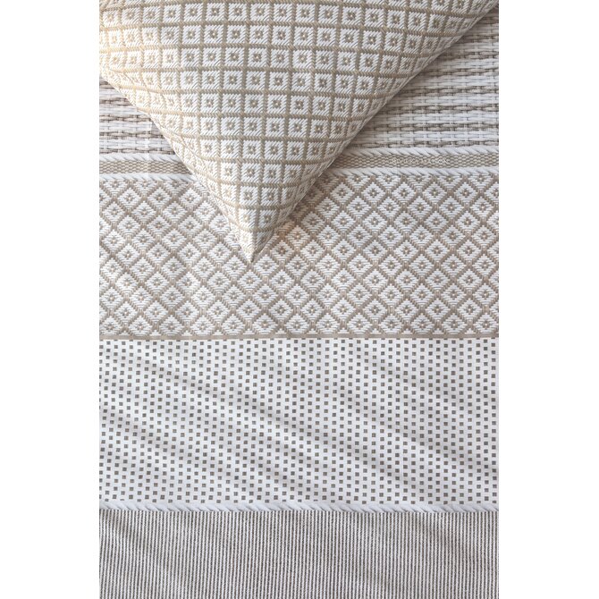 Rivièra Maison Dekbedovertrek Francesco Zand 140x200/220 cm