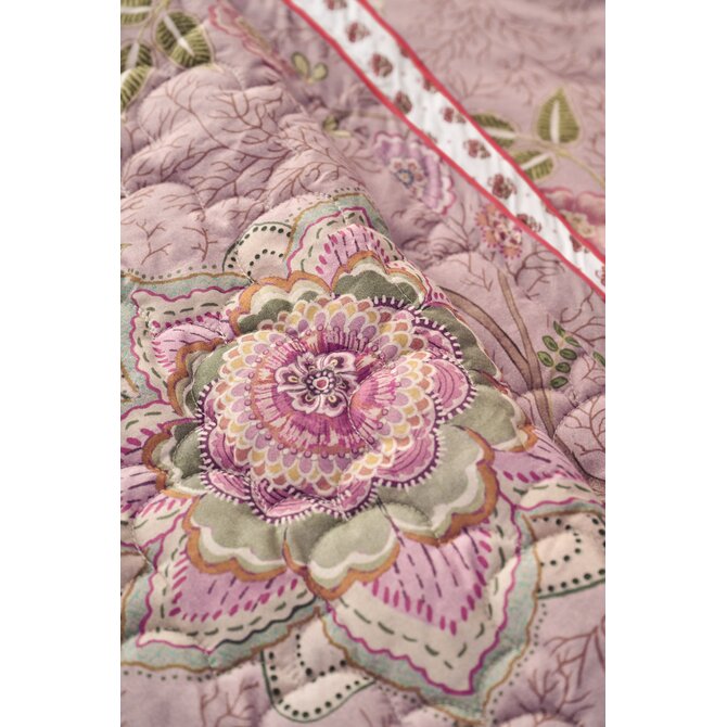 Pip Studio Mumbai Morning Quilt Roze 220x260 cm