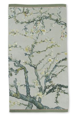 Beddinghouse x Van Gogh Museum Beach Blossom Strandlaken Groen 100x180 cm