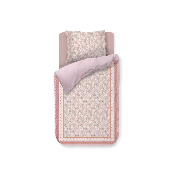 Pip Studio Dekbedovertrek  Kairi Bloom Licht roze 260x200/220 cm