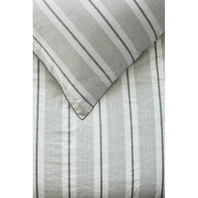 Rivièra Maison Dekbedovertrek Silvan Groen 240x200/220 cm