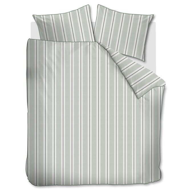 Rivièra Maison Dekbedovertrek Silvan Groen 240x200/220 cm