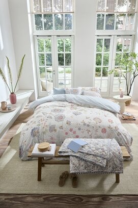 Pip Studio Dekbedovertrek  Mumbai Morning Licht blauw 140x200/220 cm