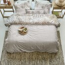 Rivièra Maison Rivièra Maison Dekbedovertrek Palm Shade Naturel 140x200/220 cm