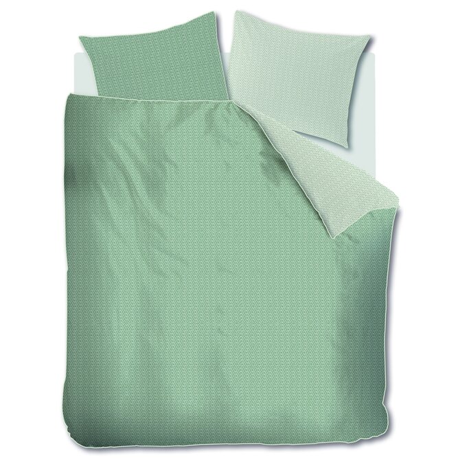 Rivièra Maison Dekbedovertrek Bambu Groen 240x200/220 cm