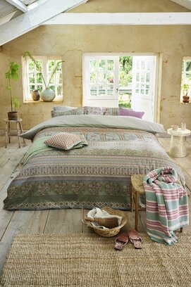 Pip Studio Kussensloop Bollywood Dreams Groen 60x70 cm