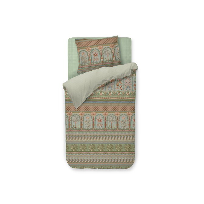 Pip Studio Kussensloop Bollywood Dreams Groen 60x70 cm
