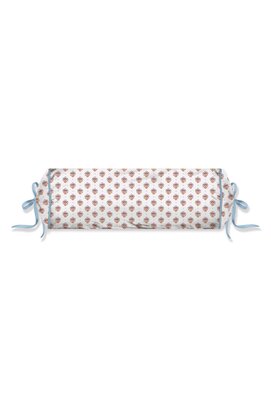 Pip Studio Jaipur Flower Roll Cushion Licht blauw 22x70 cm
