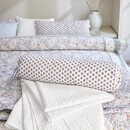 Pip Studio Pip Studio Jaipur Flower Roll Cushion Licht blauw 22x70 cm