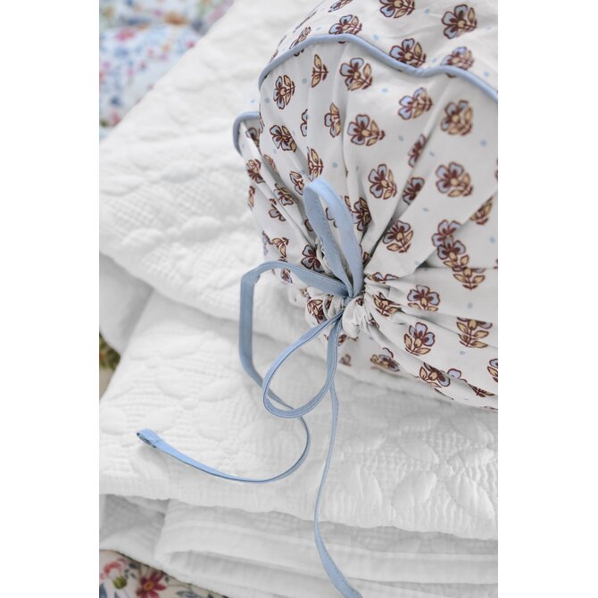 Pip Studio Jaipur Flower Roll Cushion Licht blauw 22x70 cm