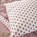 Pip Studio Pip Studio Jaipur Flower Square Cushion Licht roze 40x40 cm