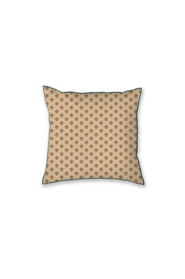 Pip Studio Jaipur Flower Square Cushion Groen 40x40 cm