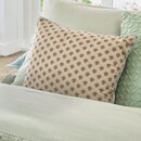 Pip Studio Pip Studio Jaipur Flower Square Cushion Groen 40x40 cm