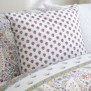 Pip Studio Pip Studio Jaipur Flower Square Cushion Licht blauw 40x40 cm