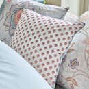 Pip Studio Pip Studio Jaipur Flower Square Cushion Licht blauw 40x40 cm