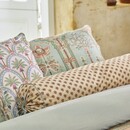 Pip Studio Pip Studio Jaipur Flower Roll Cushion Groen 22x70 cm