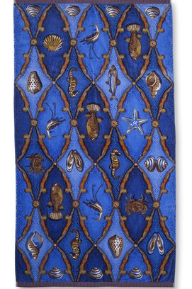 Pip Studio Little Sea Beachtowel Blauw 100x180 cm