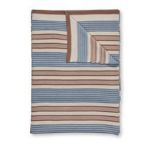Pip Studio Bonsoir Combistripe Sprei Blauw 130x170 cm