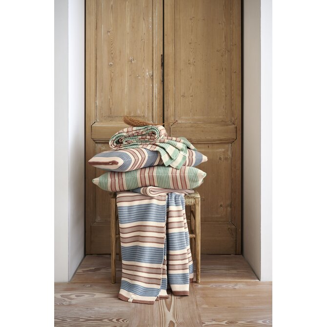 Pip Studio Bonsoir Combistripe Sprei Blauw 130x170 cm