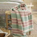 Pip Studio Pip Studio Bonsoir Combistripe Sprei Groen 130x170 cm