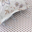 Pip Studio Pip Studio Hoeslaken Jaipur Flower  Licht blauw 140x200 cm