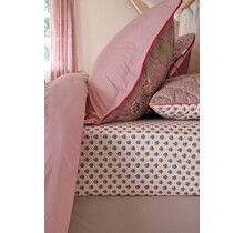 Pip Studio Hoeslaken Jaipur Flower  Licht roze 90x200 cm