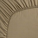 Pip Studio Pip Studio Hoeslaken Twinkle Star  Geel kaki 140x200 cm