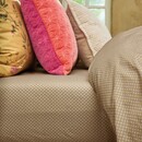 Pip Studio Pip Studio Hoeslaken Twinkle Star  Geel kaki 140x200 cm