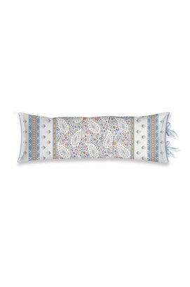 Pip Studio Kairi Bloom Long Cushion Licht blauw 30x90 cm