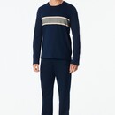 Schiesser Schiesser Heren Pyjama Long  admiral  183591 56/XXL
