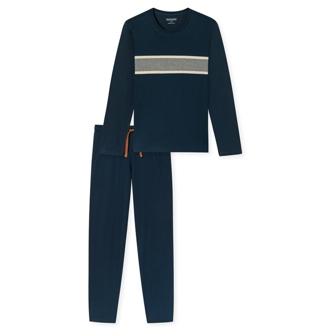 Schiesser Heren Pyjama Long  admiral  183591 58/3XL