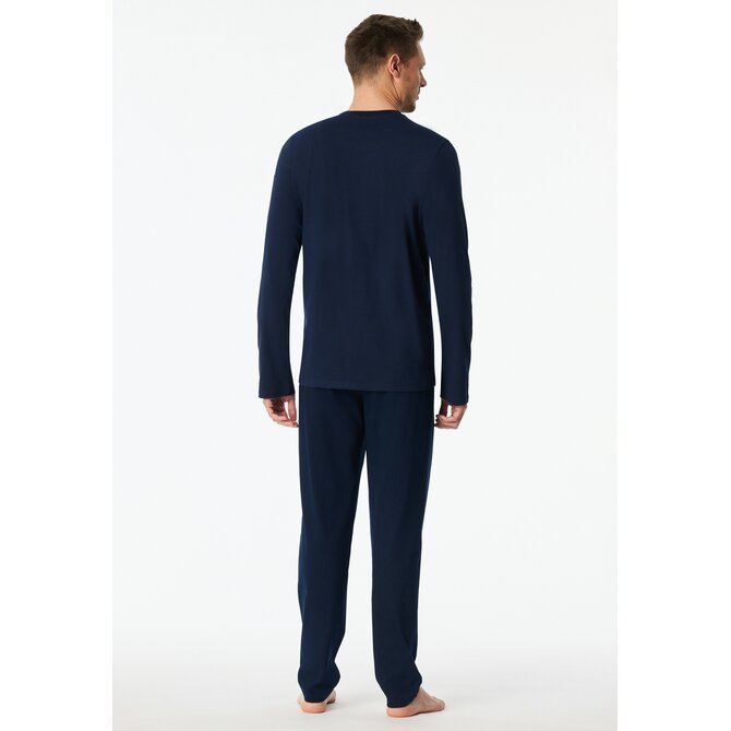Schiesser Heren Pyjama Long  admiral  183591 54/XL