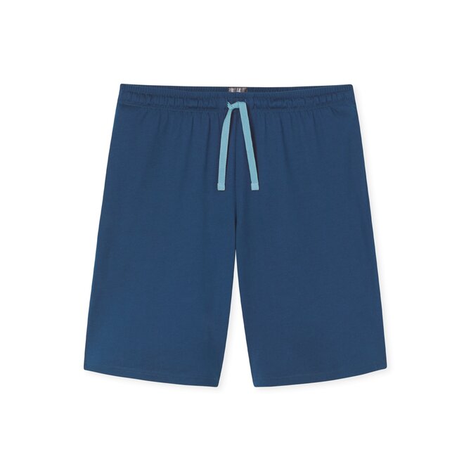 Schiesser Heren Pyjama Short pacific blue 183592 52/L