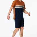 Schiesser Schiesser Heren Pyjama Short admiral  183590 48/S