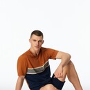 Schiesser Schiesser Heren Pyjama Short admiral  183590 48/S