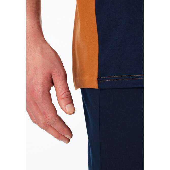 Schiesser Heren Pyjama Short admiral  183590 48/S