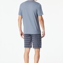 Schiesser Schiesser Heren Pyjama Short bluegrey 183589 50/M