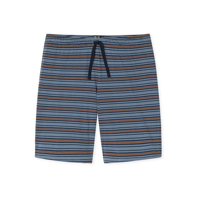 Schiesser Heren Pyjama Short bluegrey 183589 54/XL