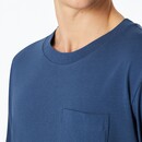 Schiesser Schiesser Heren Shirt 1/2  atlantic blue  183545 54/XL