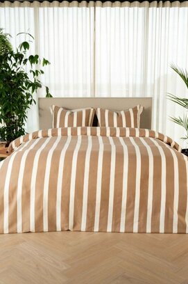 Kayori  Dasshu  Dekbedovertrek  Katoensatijn  240x200220  Taupe