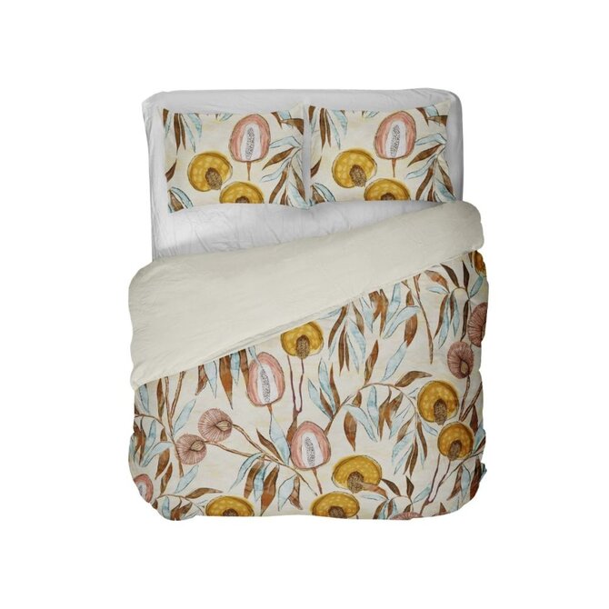 Kayori Inako Dekbedovertrek  Katoensatijn   140x200220  Multi