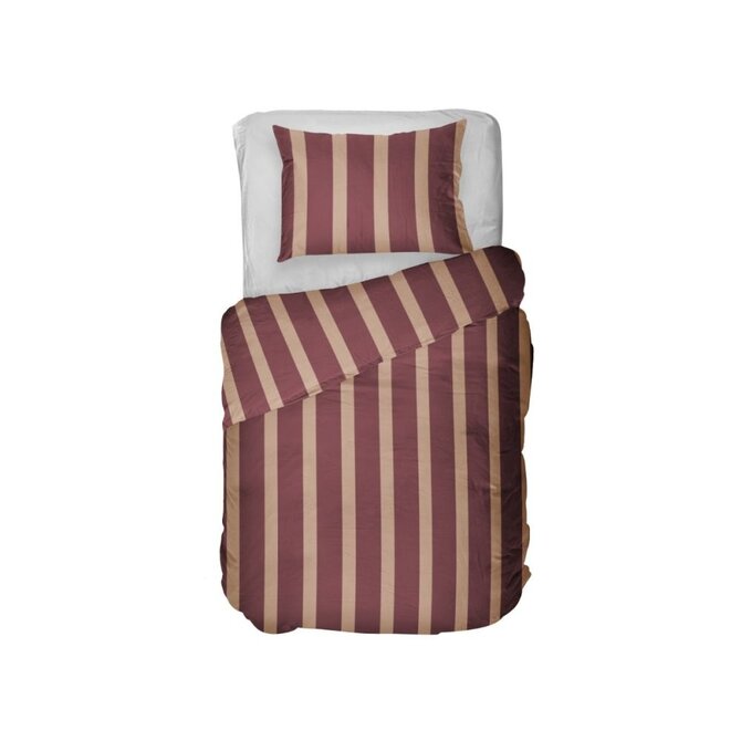 Kayori  Dasshu  Dekbedovertrek  Katoensatijn 140x200220  Burgundy
