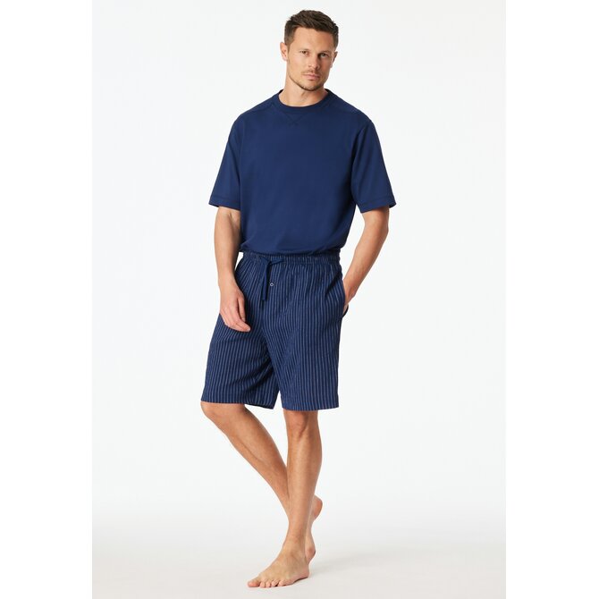 Schiesser Heren Short  navy 183543 58/3XL