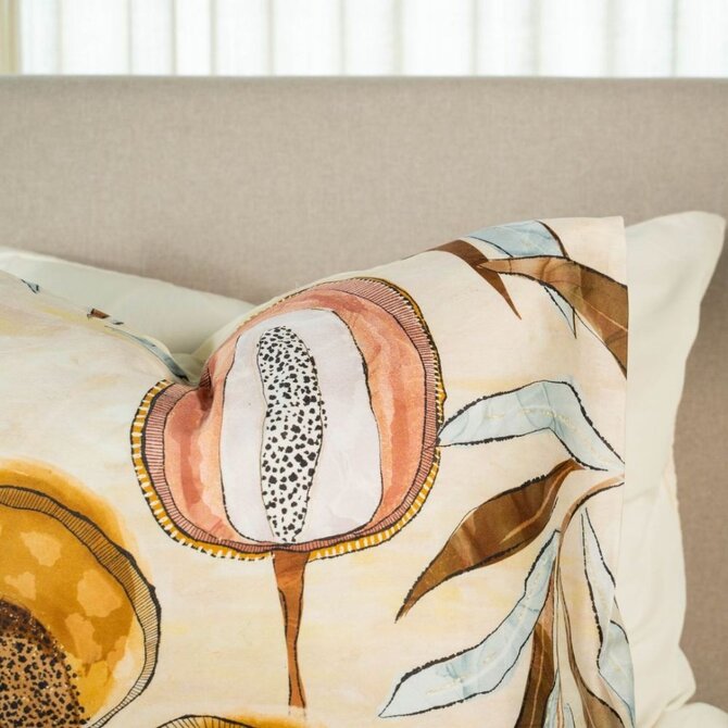 Kayori Inako Dekbedovertrek  Katoensatijn   240x200220  Multi