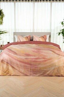 Kayori Suwo Dekbedovertrek  Katoensatijn   240x200220  Multi