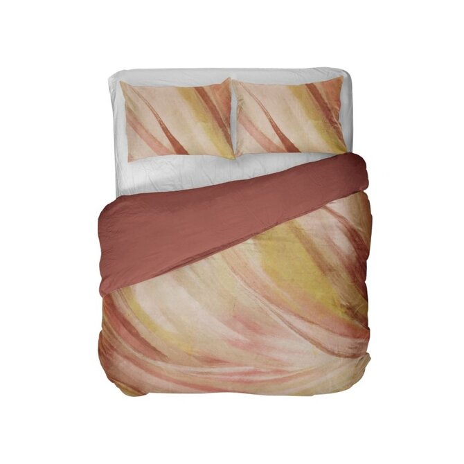 Kayori Suwo Dekbedovertrek  Katoensatijn   240x200220  Multi