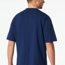 Schiesser Schiesser Heren Shirt 1/2  navy 183536 54/XL